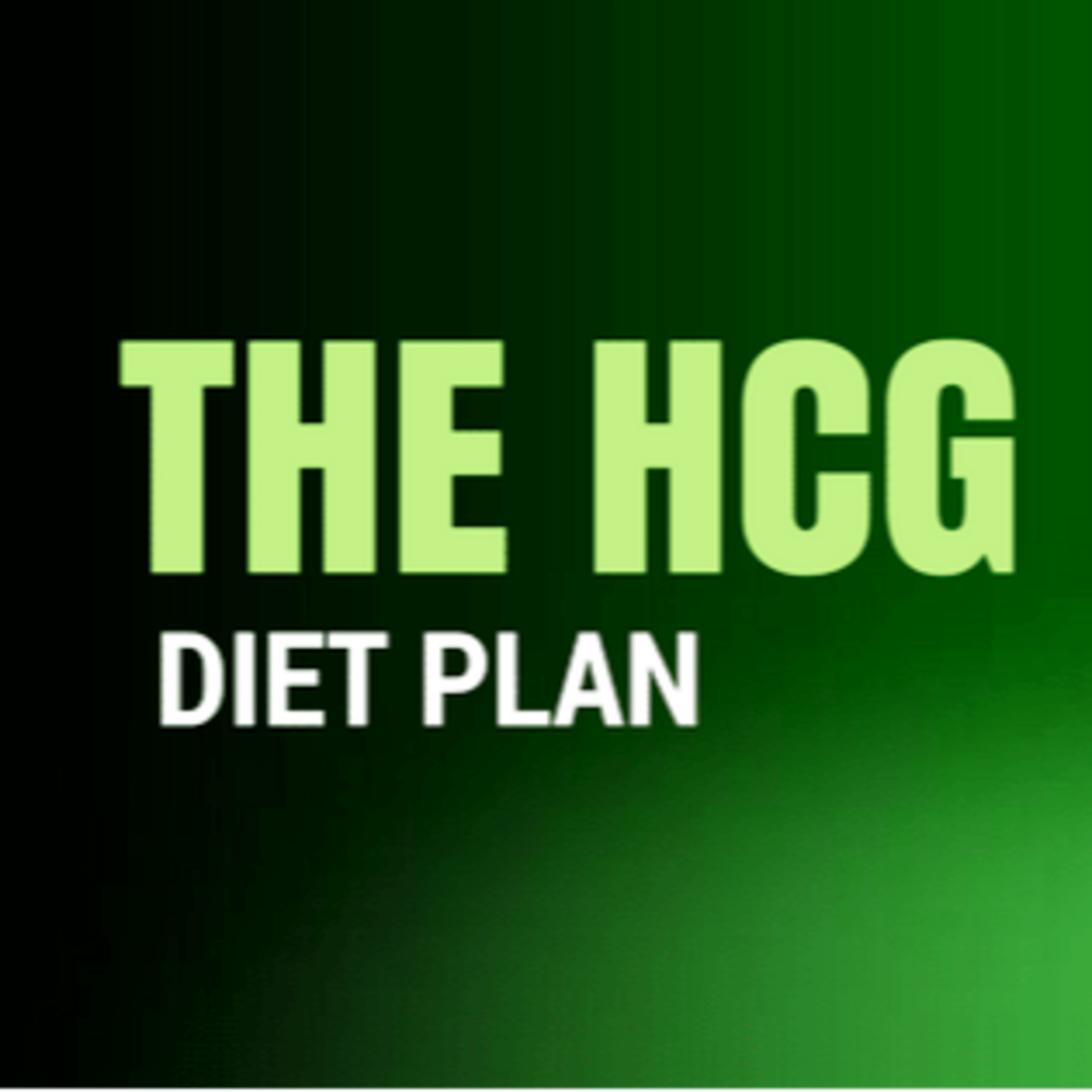Official HCG Diet Plan Code